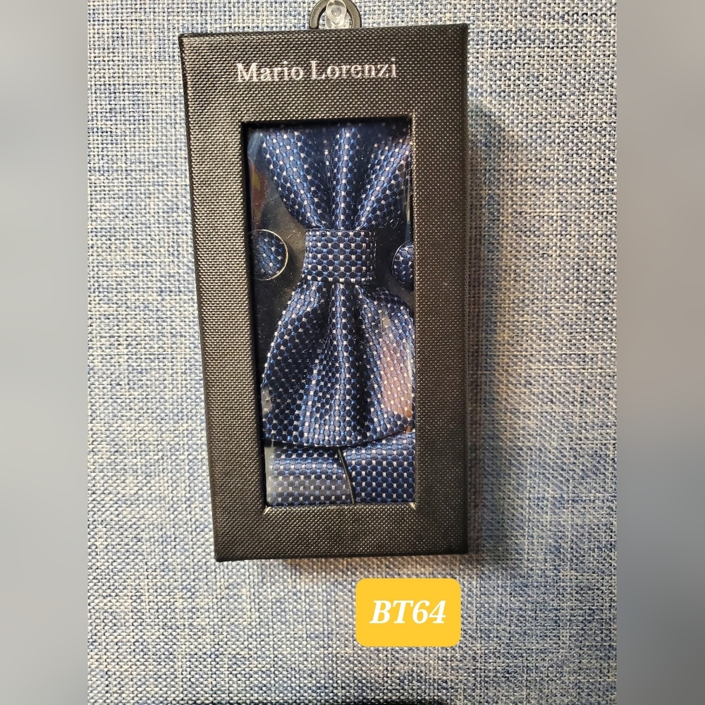 Pre-Tied Bow Ties by Mario Lorenzi - (BT - 64)